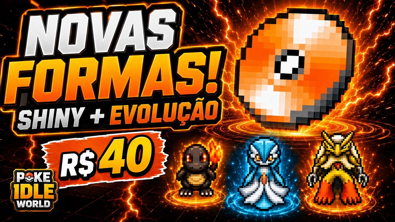 Poke Idle World: Atualiza&ccedil;&atilde;o INSANA vamos ganhar MAIS DINHEIRO com isso ?