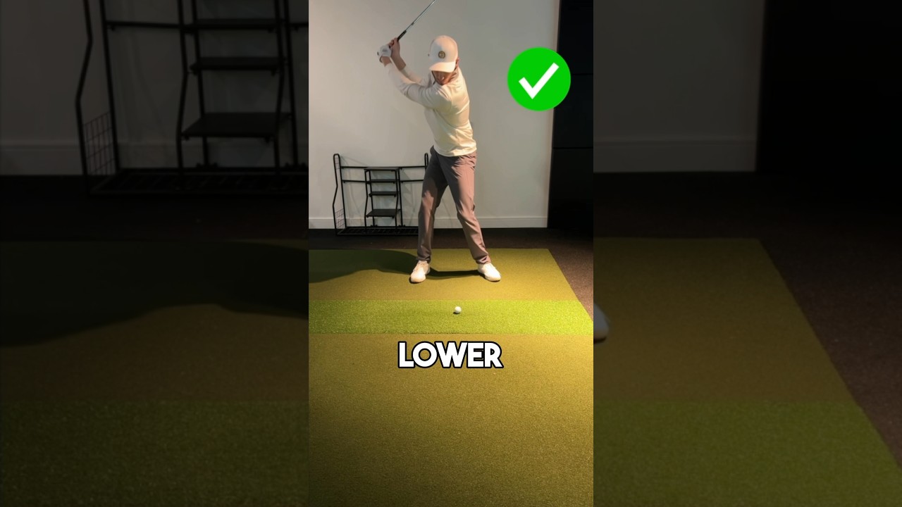 Starting The Downswing From The Lower Body Has Never Been This EASY&hellip;