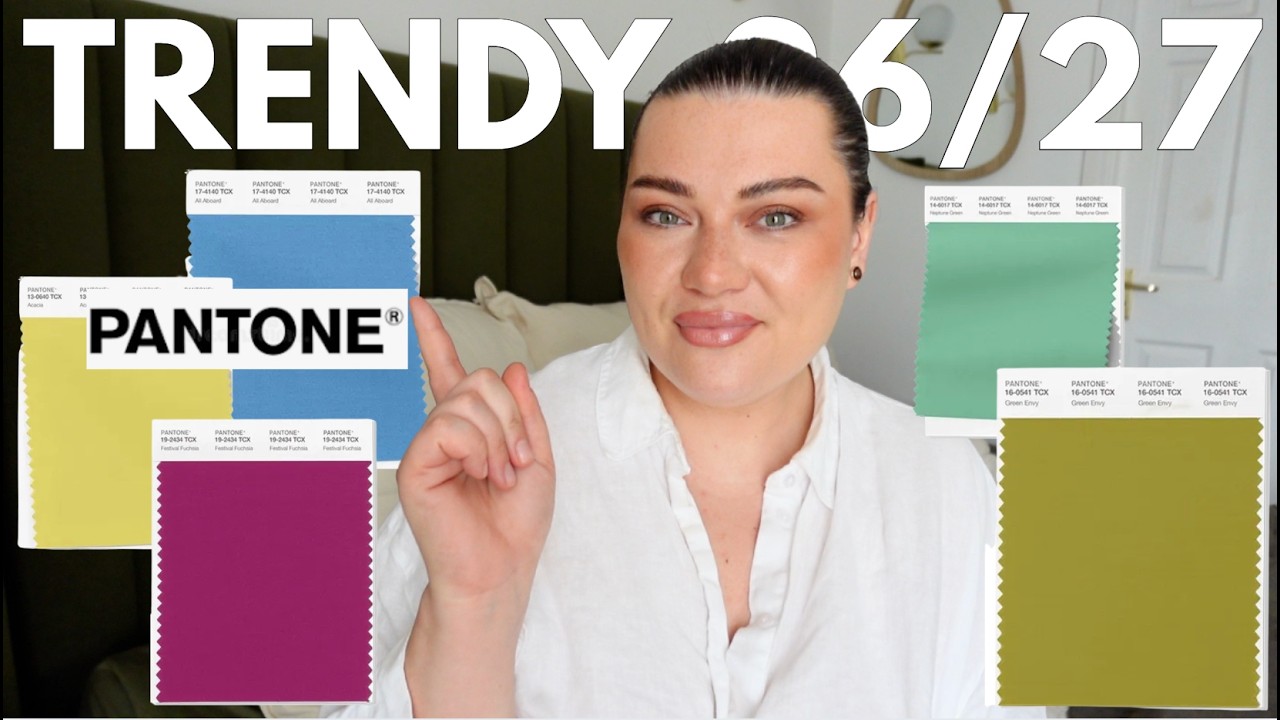 DLA KOGO? NAJMODNIEJSZE KOLORY PRZYSZŁEGO SEZONU | TRENDY MODY 26/27