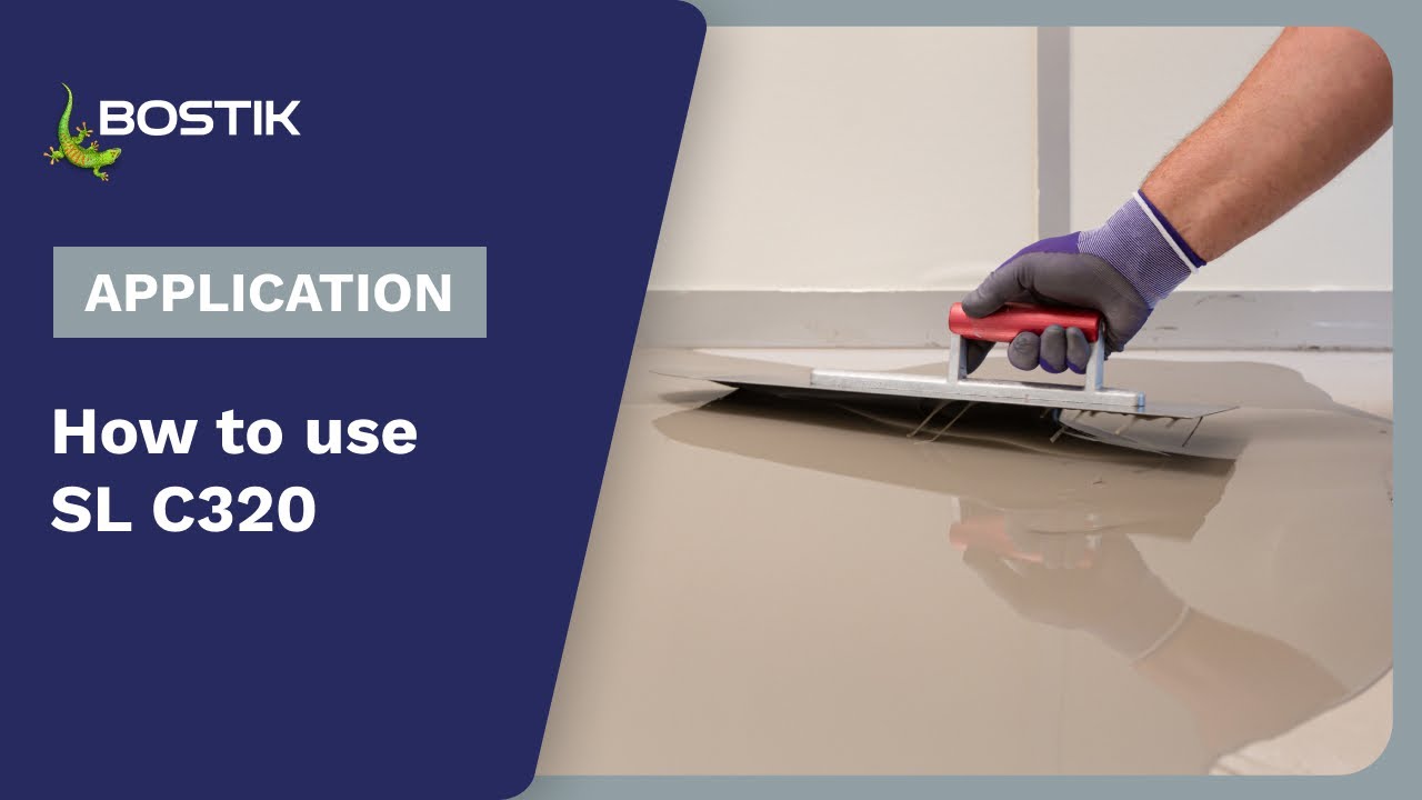 SL C320 ARDASOL - easy to use self-levelling compound | Application | Bostik Construction