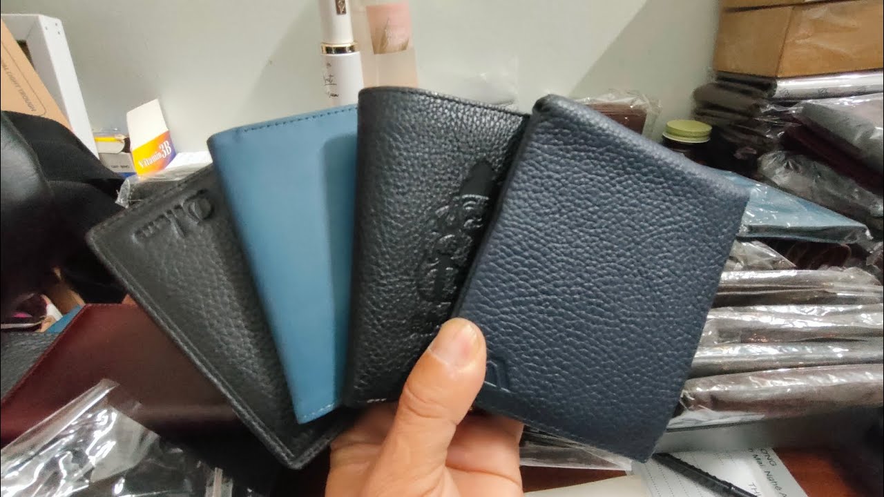 Có ví da bò thật giá rẽ cho anh em chơi tết 100k