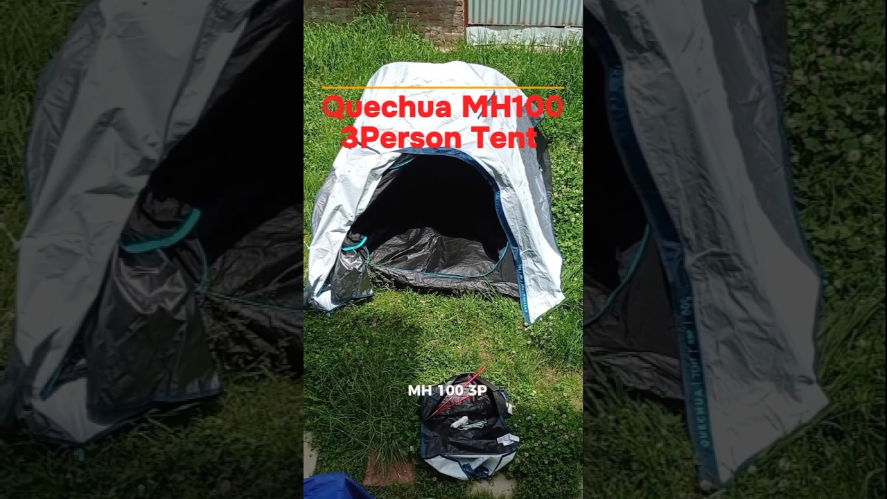 Quechua MH100 Fresh & Black Tent Review ⛺ | Best Budget Camping Tent?