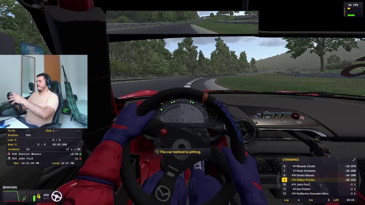 O Desafio Máximo no iRacing