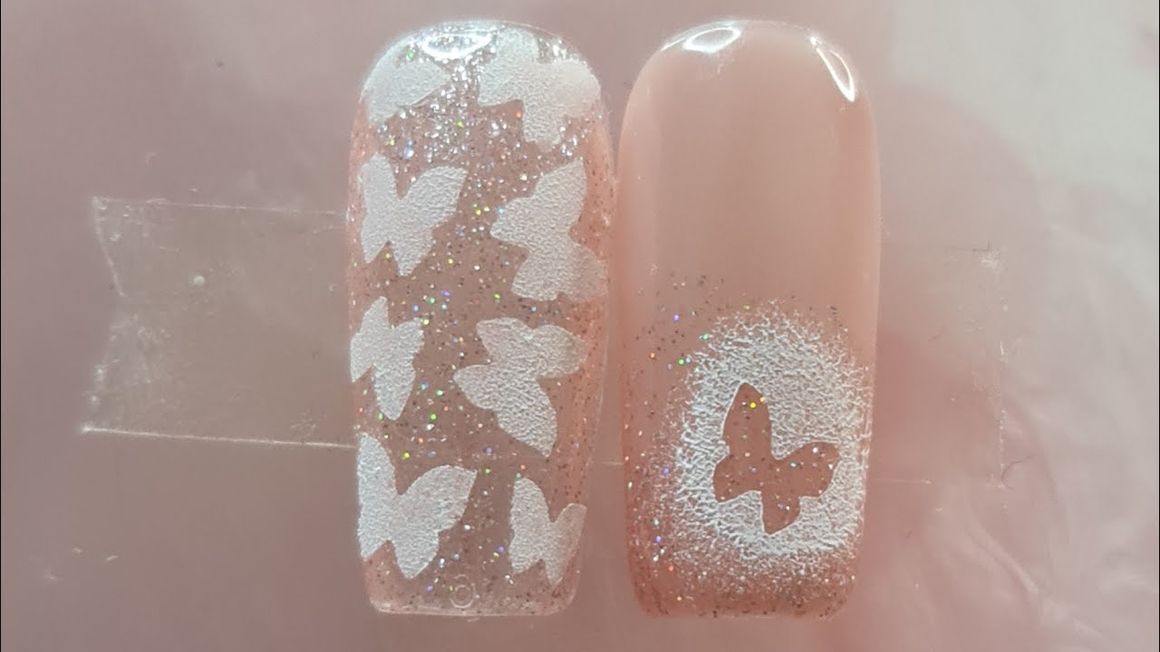 spring nails tutorial/ اظافر ربيعية