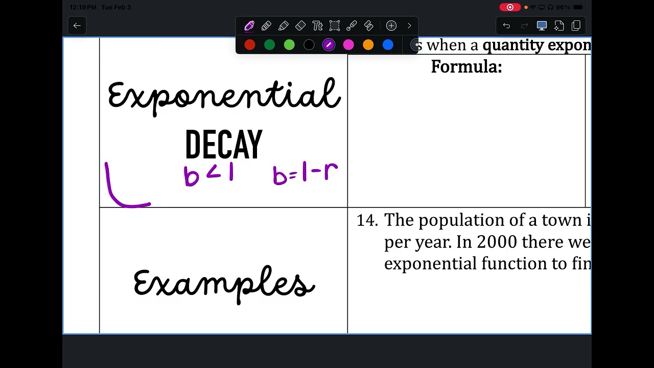 6.4 Growth & Decay 2/3