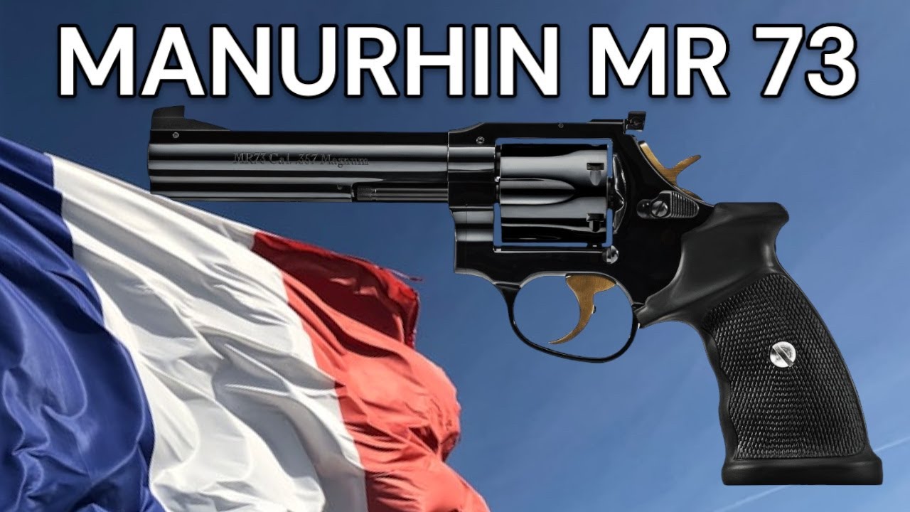 MANURHIN MR 73 le Mythique revolver du GIGN dont les Américains raffolent.