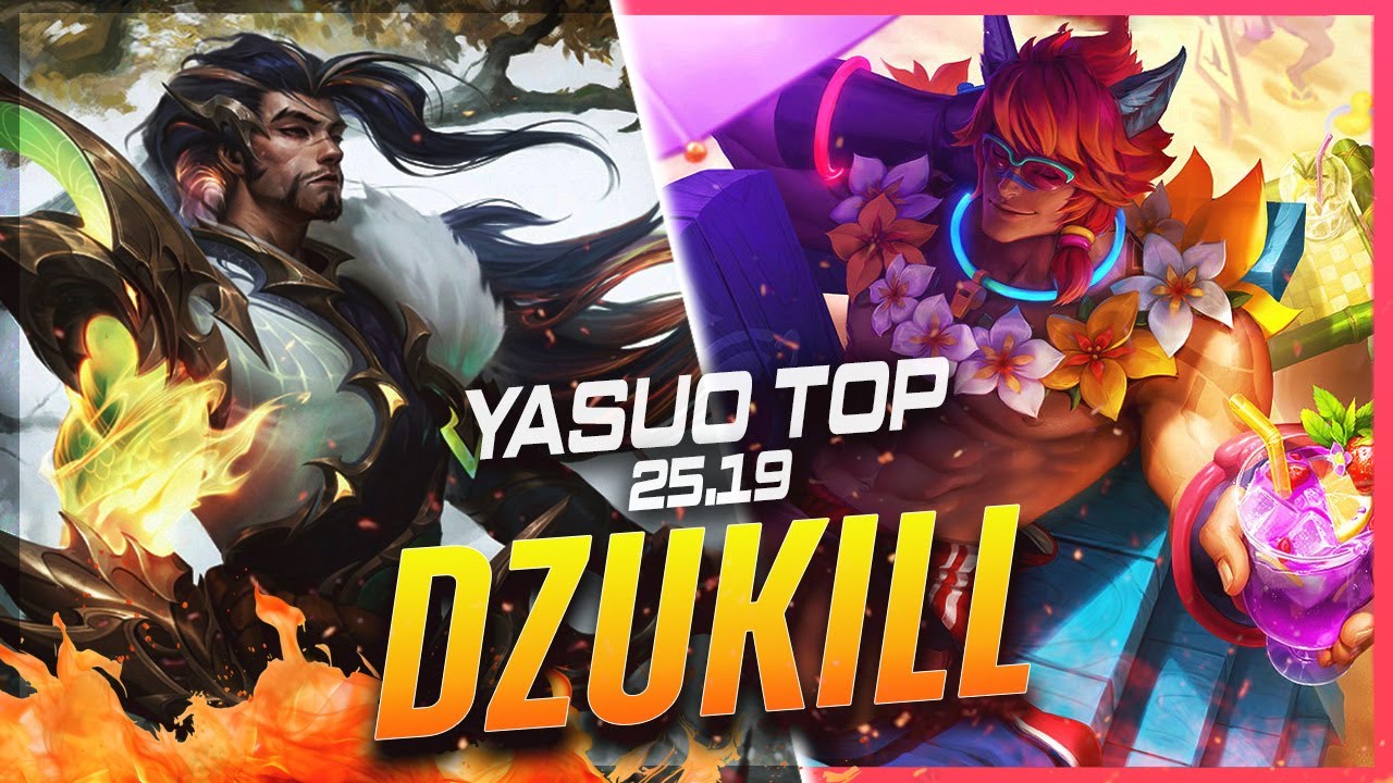 Dzukill - Yasuo vs Sett TOP Patch 25.19 - Yasuo Gameplay