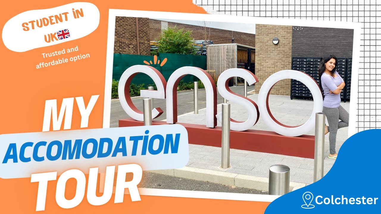 UK Student Accommodation Tour 2025 | International Student Life at University of Essex, Colchester🇬🇧