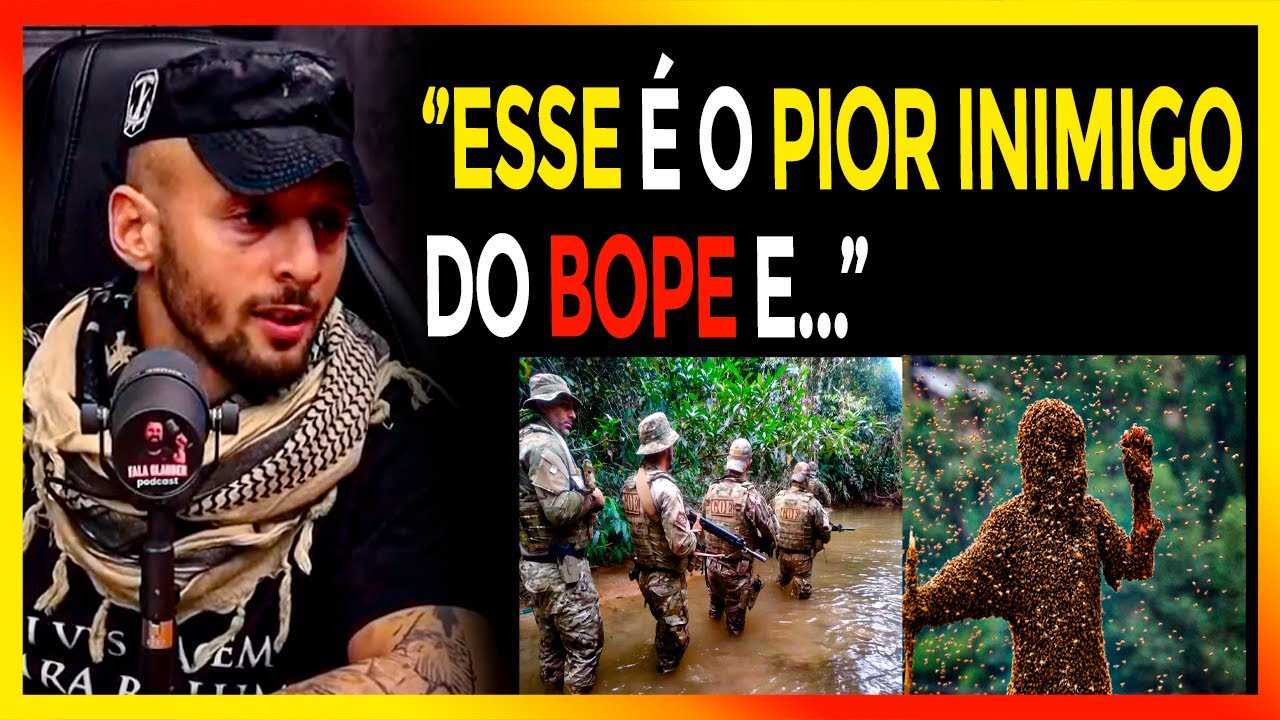 O DIA QUE O BOPE QUASE PERDE FUZ*IL PARA ABELHAS