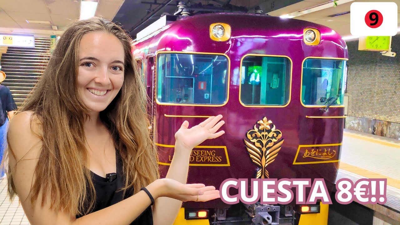 Monté en el TREN MÁS ELEGANTE de JAPÓN - AONIYOSHI🚃