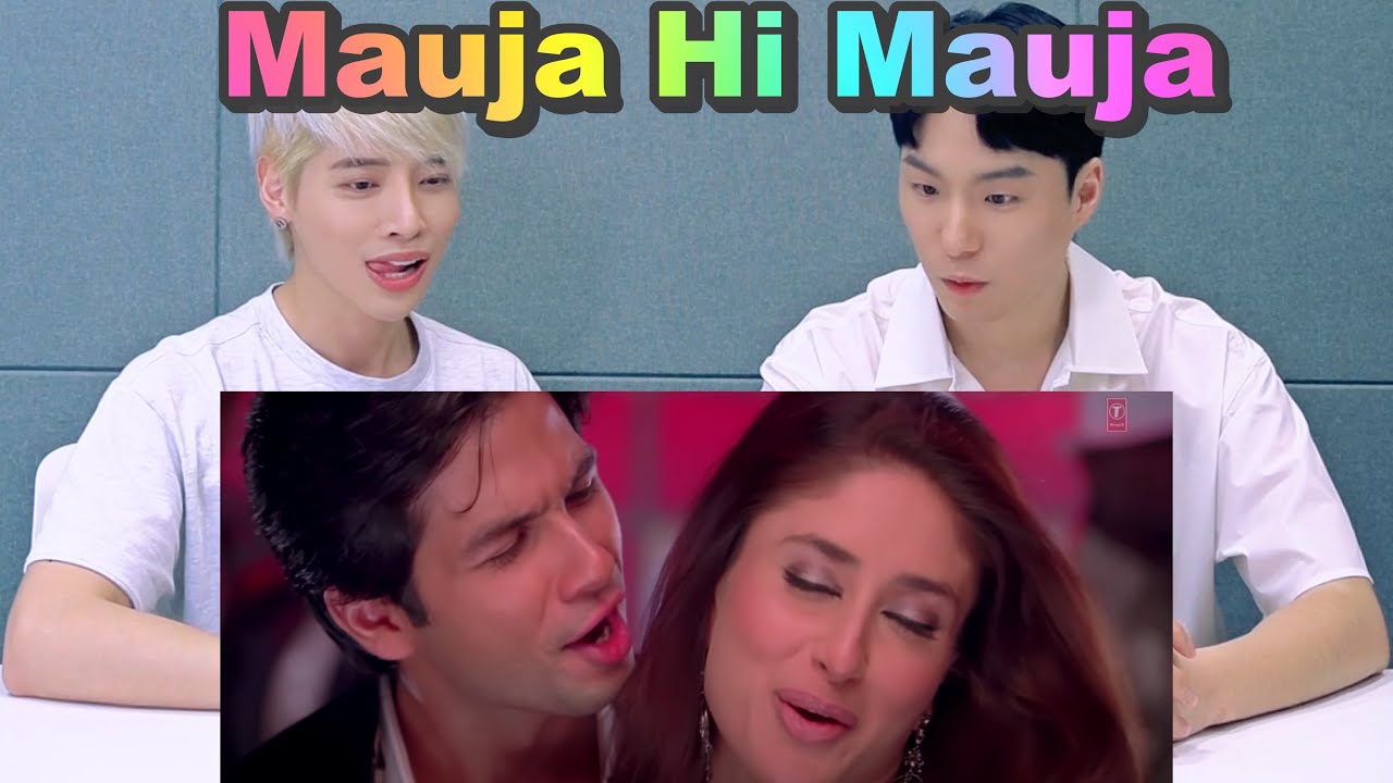 The reaction of Korean singers who watched the Indian mv that was still 🔥 in the '00s Mauja Hi Mauja
