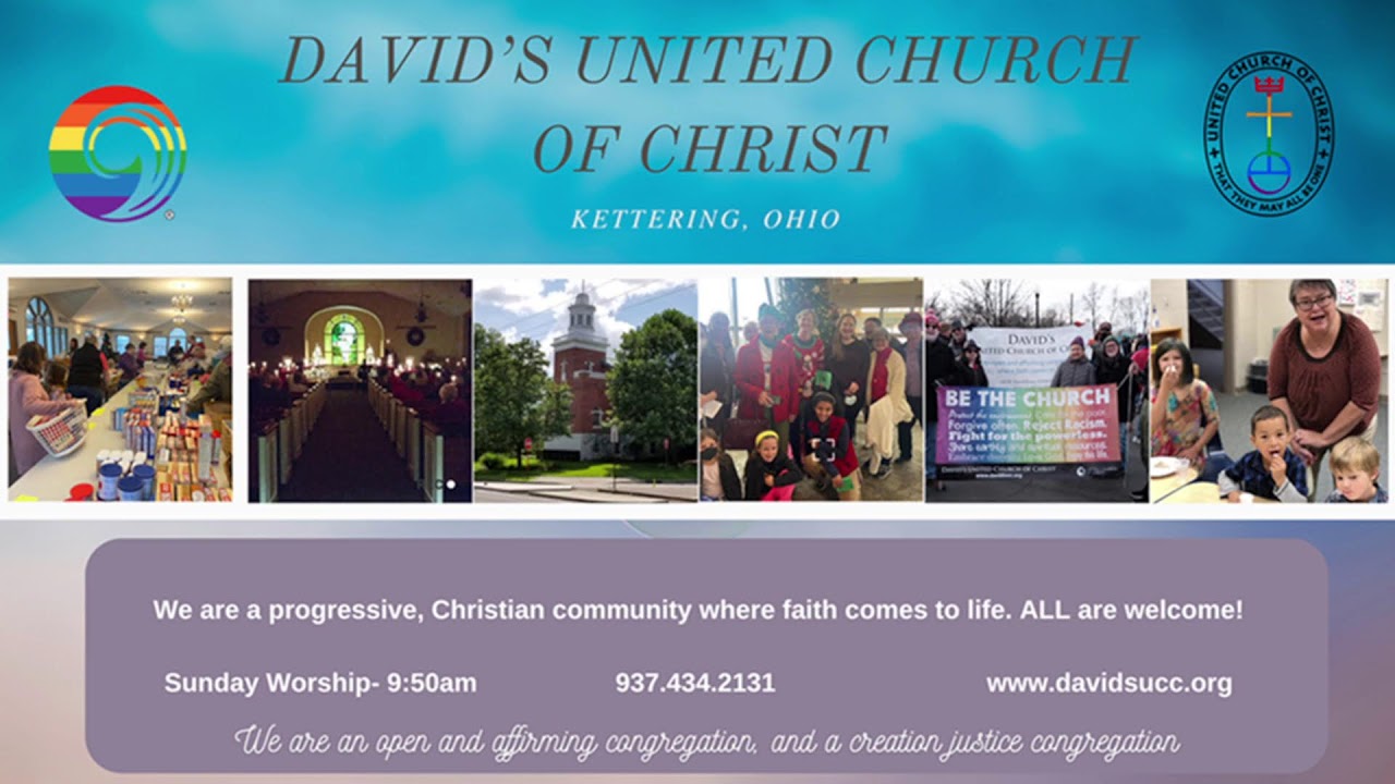 David's UCC, March 15, 2026, Fourth Sunday in Lent. 