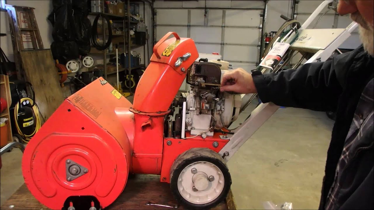 New Carb For 4HP Ariens Snowblower