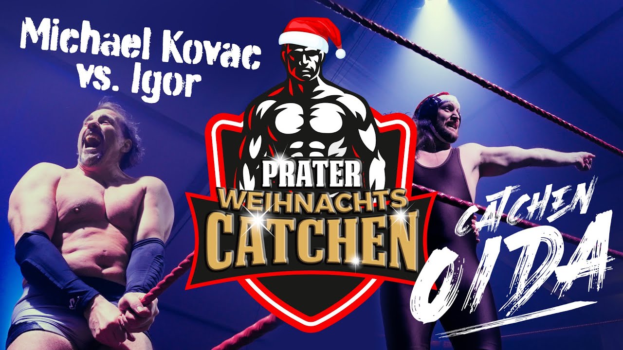 Prater Weihnachts-Catchen: Michael Kovac vs. Igor