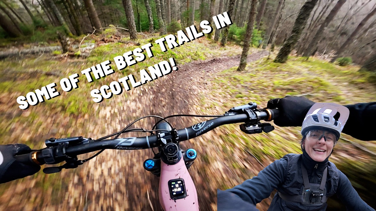 Some of the best trails in Scotland! Ebike Laps!