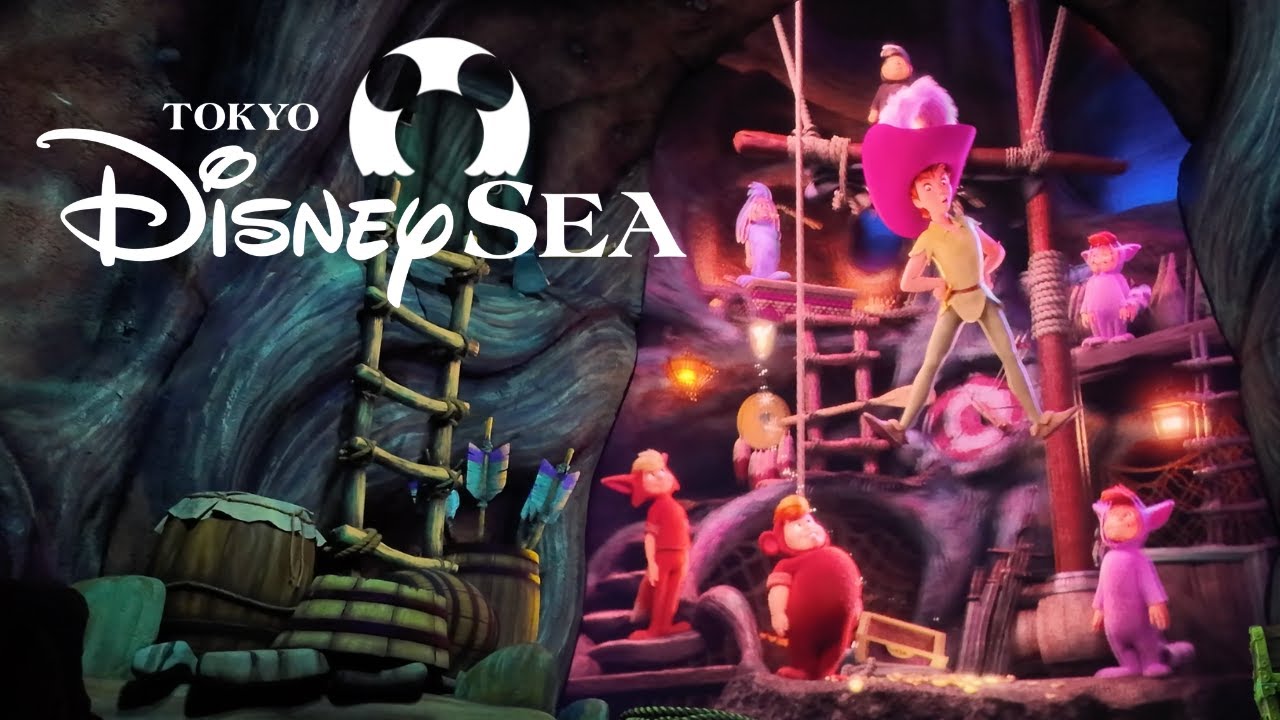 Peter Pan's Neverland Adventure at Tokyo Disney Sea | Tokyo Disney Resort | POV Ride-Through 4K