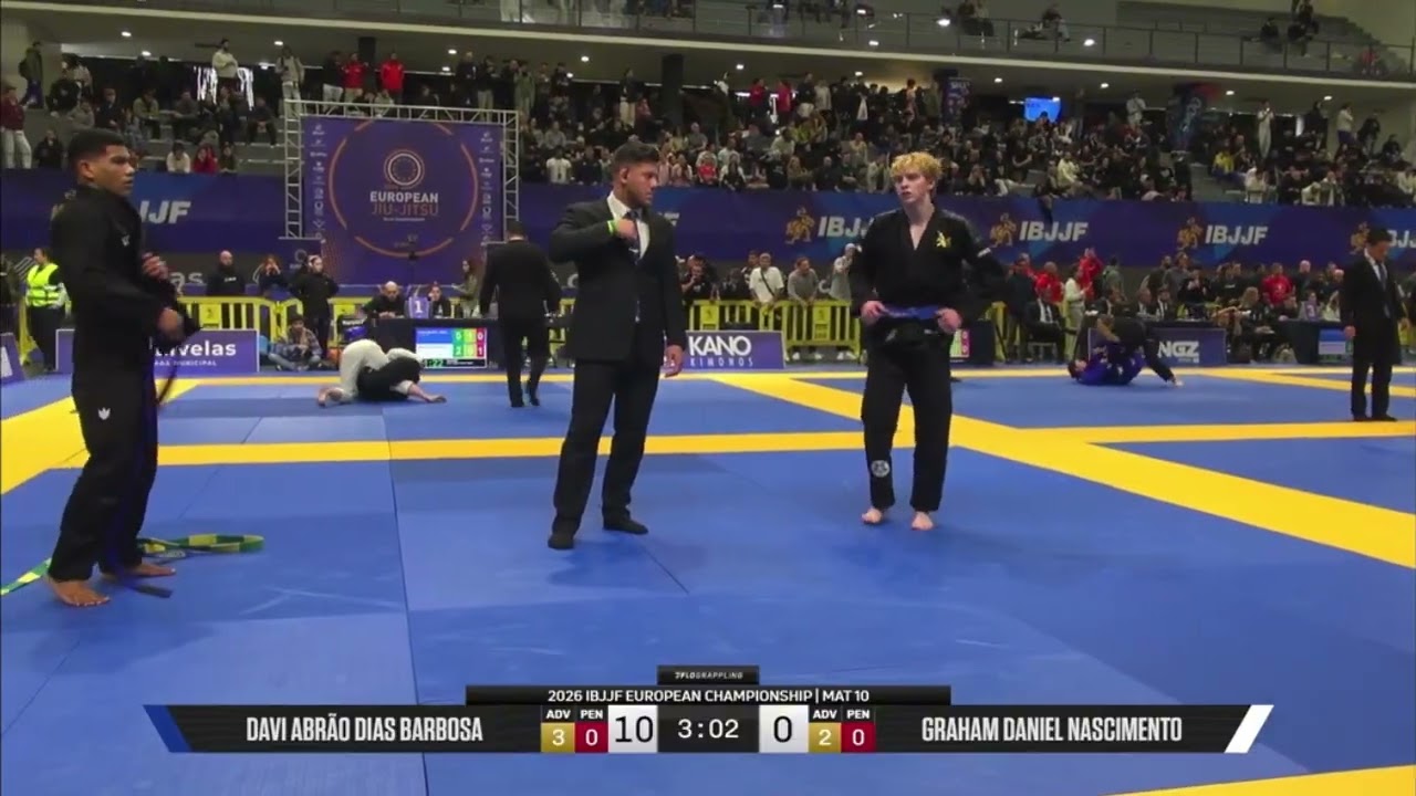 Davi Dias vs Graham Daniel – 2026 Euros Featherweight