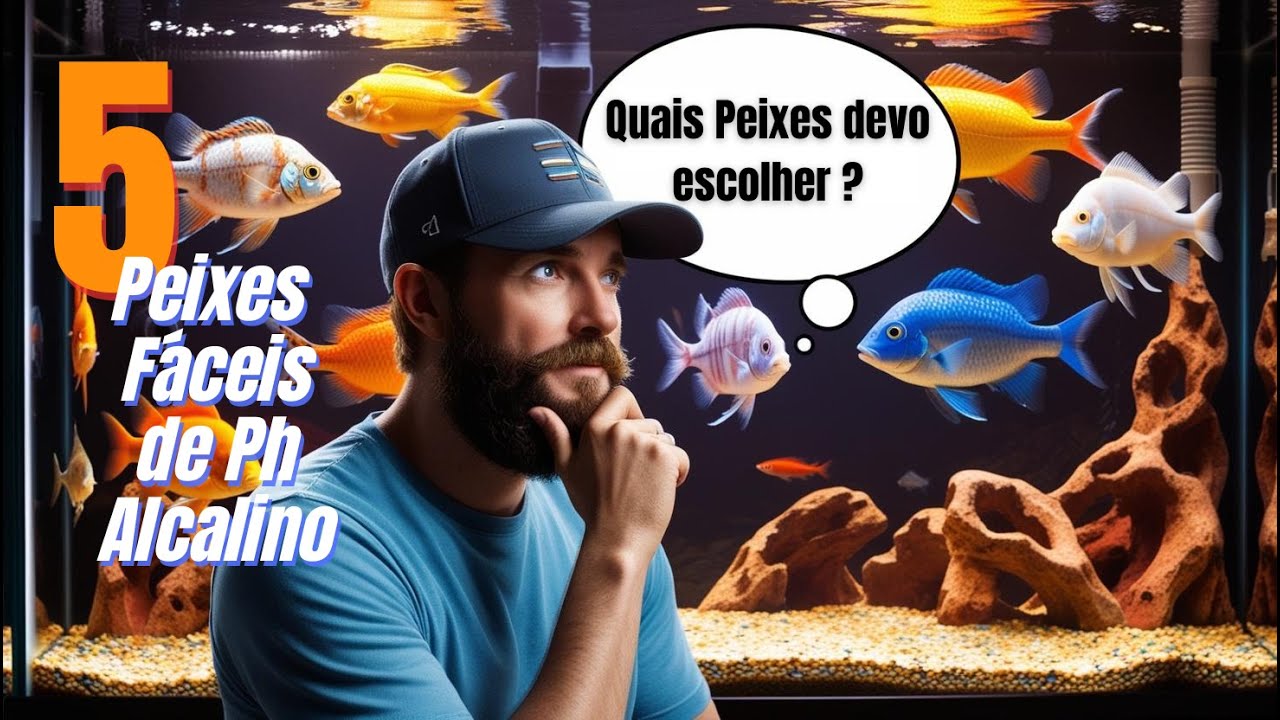 🔵Top 5 Peixes Perfeitos para Aqu&aacute;rios de pH Alcalino!🌿🐟