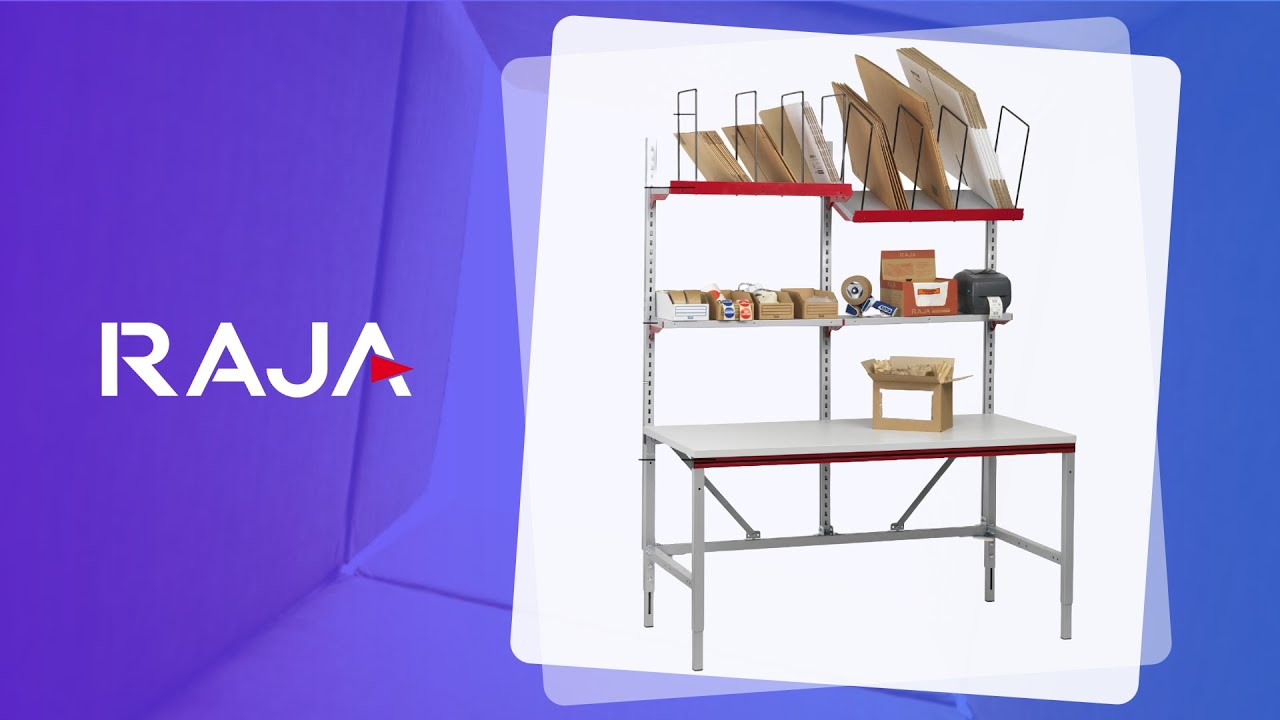 Hoe monteer je de inpaktafel System Flex H&uuml;dig+Rocholz? | RAJAPACK
