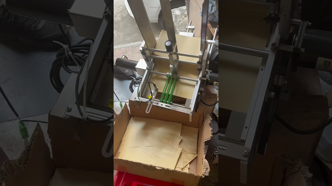 Card bag dispensing paging machine  #machine #cleanerfillingmachine #factory #automobile #copper#cnc