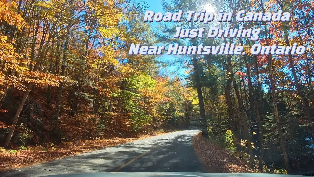 Beautiful Countryside Drive Near Huntsville | Farms & Arrowhead Provincial Park | Ontario Canada