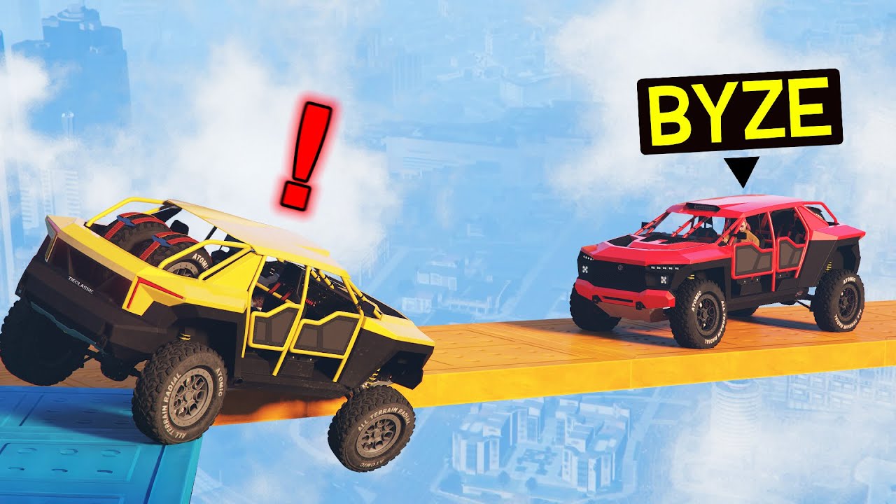 Гонки GTA 5, но я не могу перестать смеяться 😭