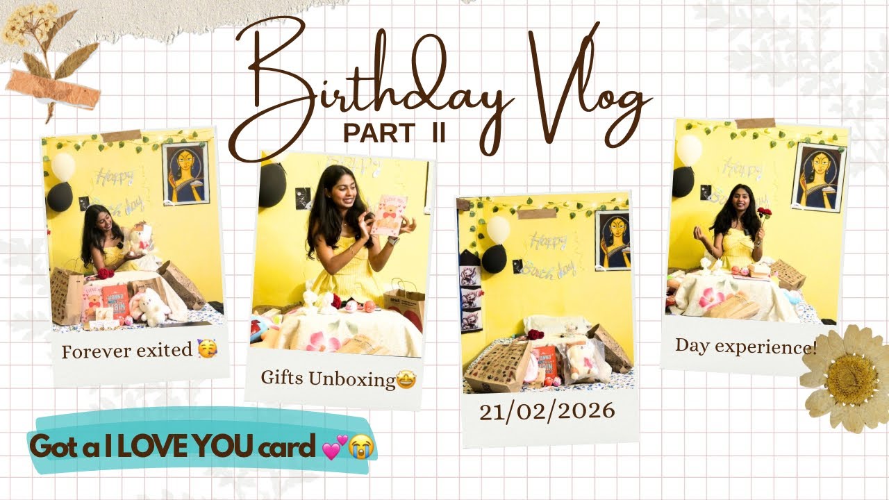 Got this I love you card😭❤️ #birthdayvlog #giftunboxing #corporatelife #trending #fyp #explorepage 