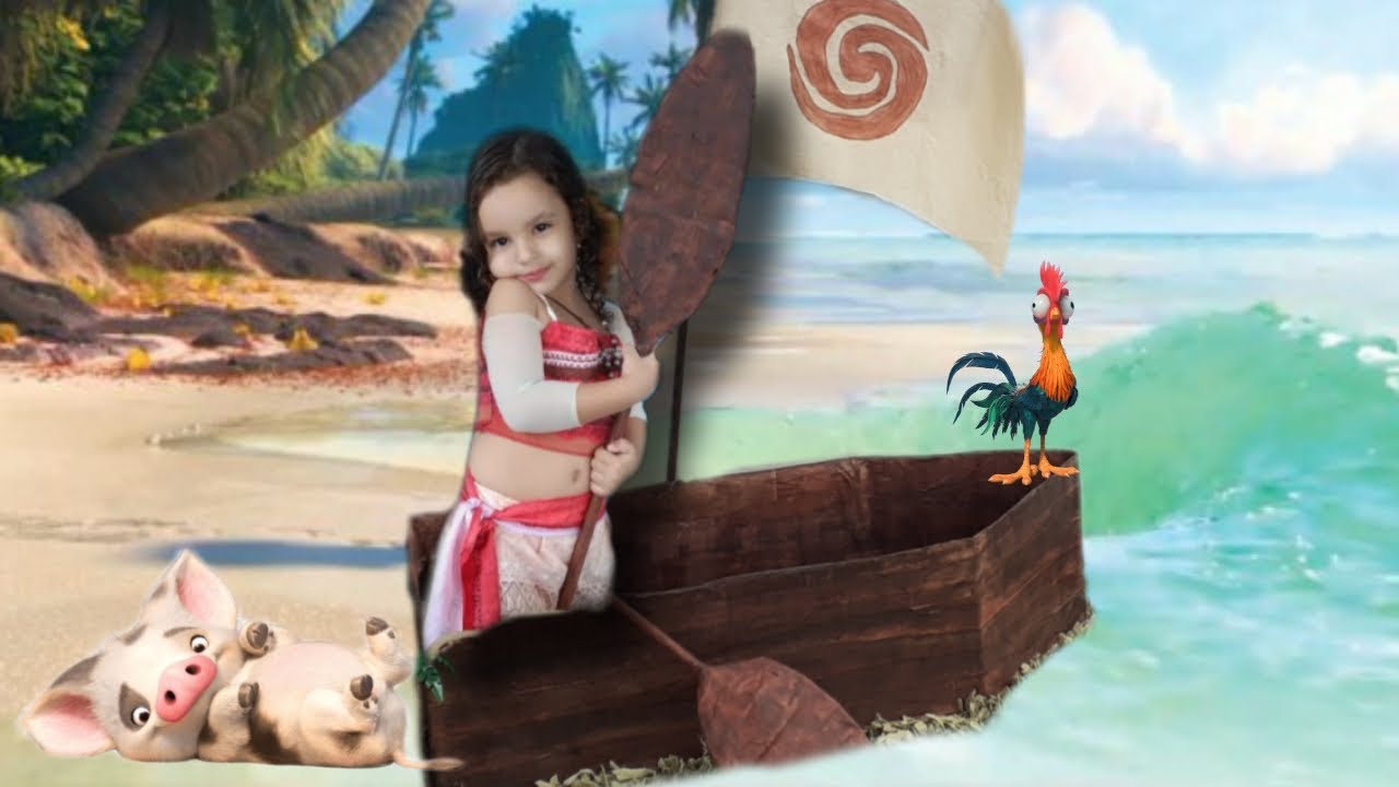 DIY BARCO MOANA...boat