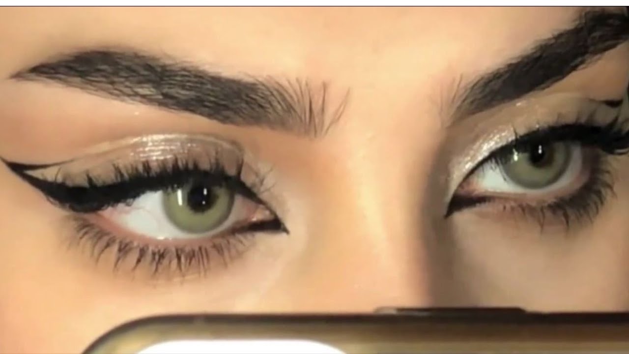 SIREN EYES los ojos más virales tutorial fácil y bonito ✨arréglate conmigo maquillaje y outfit