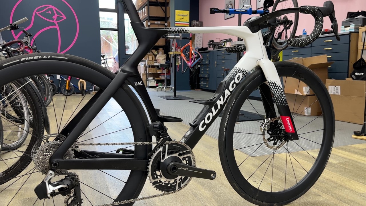COLNAGO Y1RS - The Bike from the Future - Tour De France Fastest Bike !