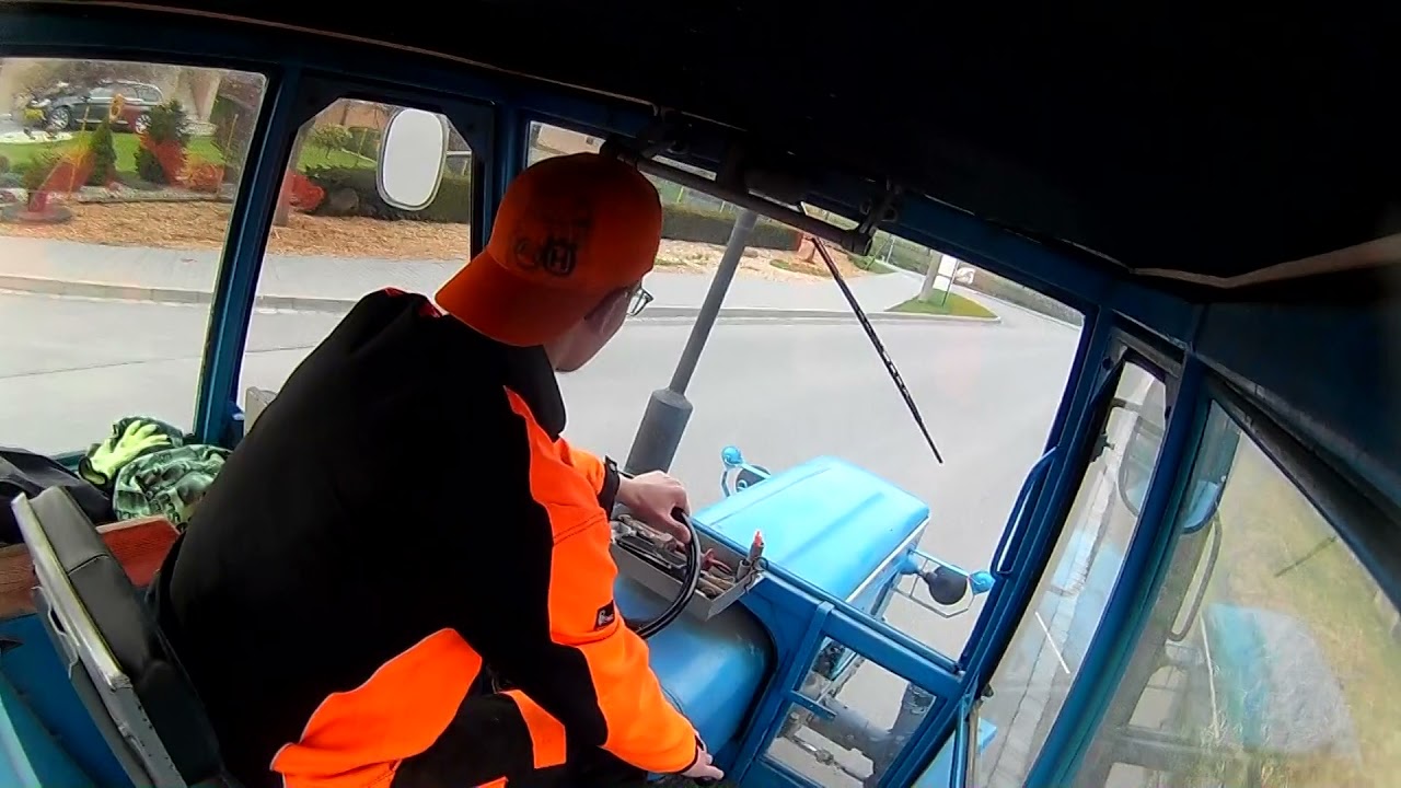 Odvoz štěpků  Zetor 5718