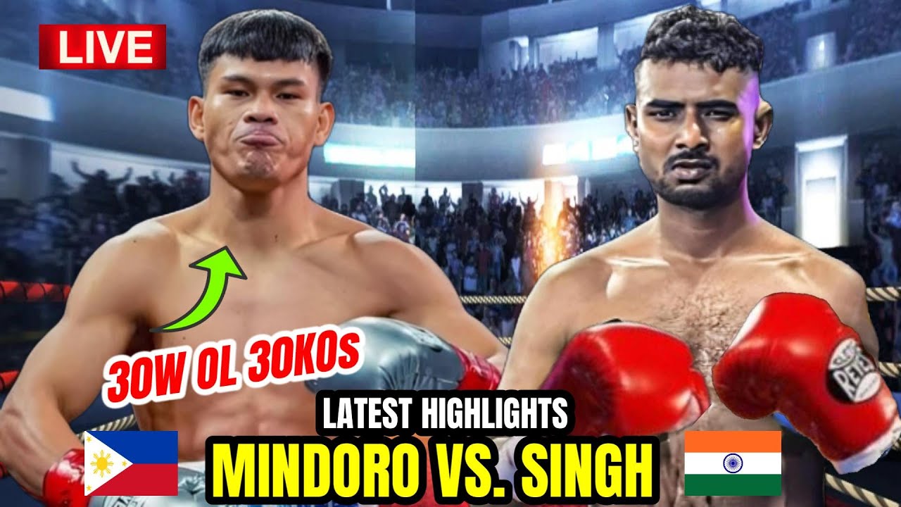 MINDORO vs SINGH LATEST | MINDORO 30W OL 30KOs | GRABE LAHAT BAGSAK!