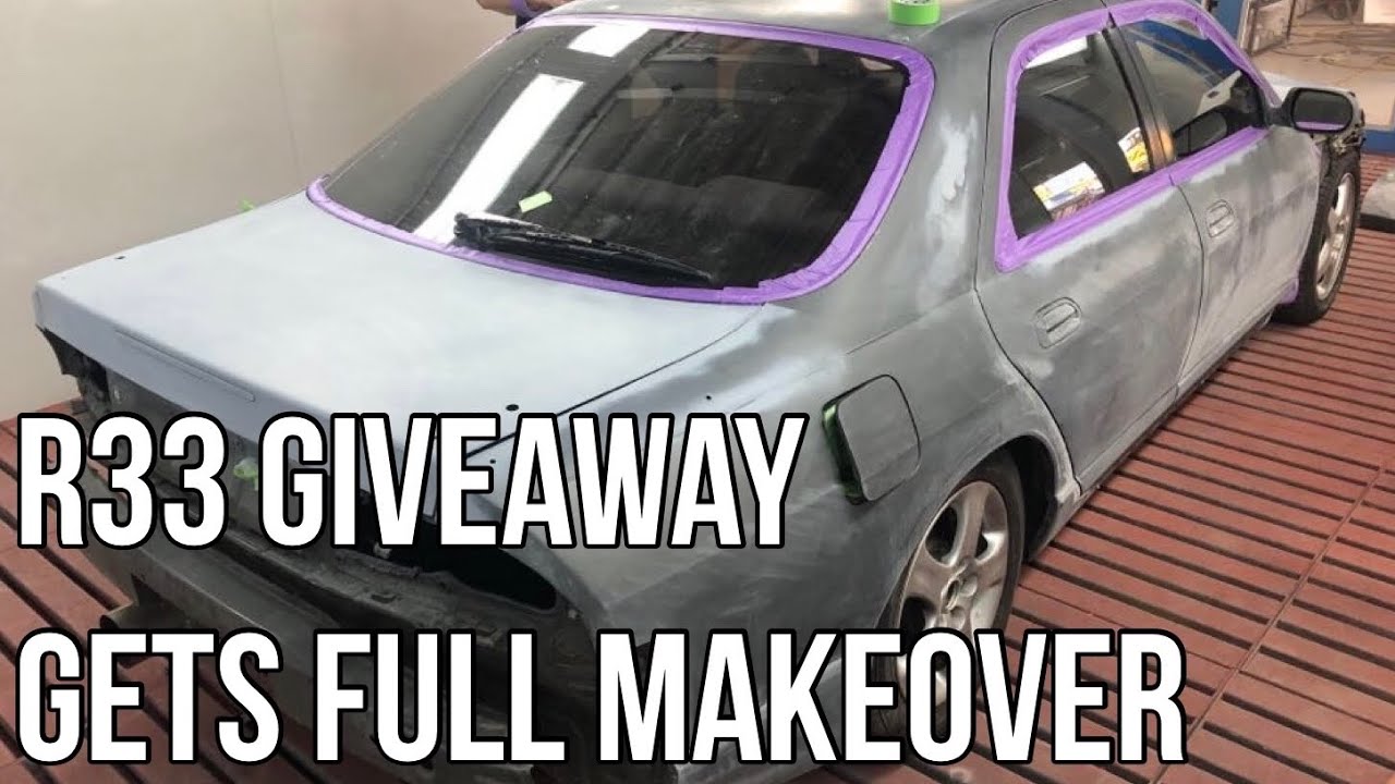 Pt21 'Mspec R33 Skyline Sedan Giveaway Full Makeover'