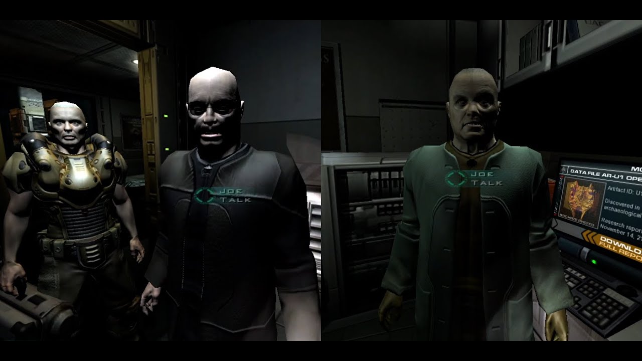 DOOM 3 | Exploring Mars City with Cheats