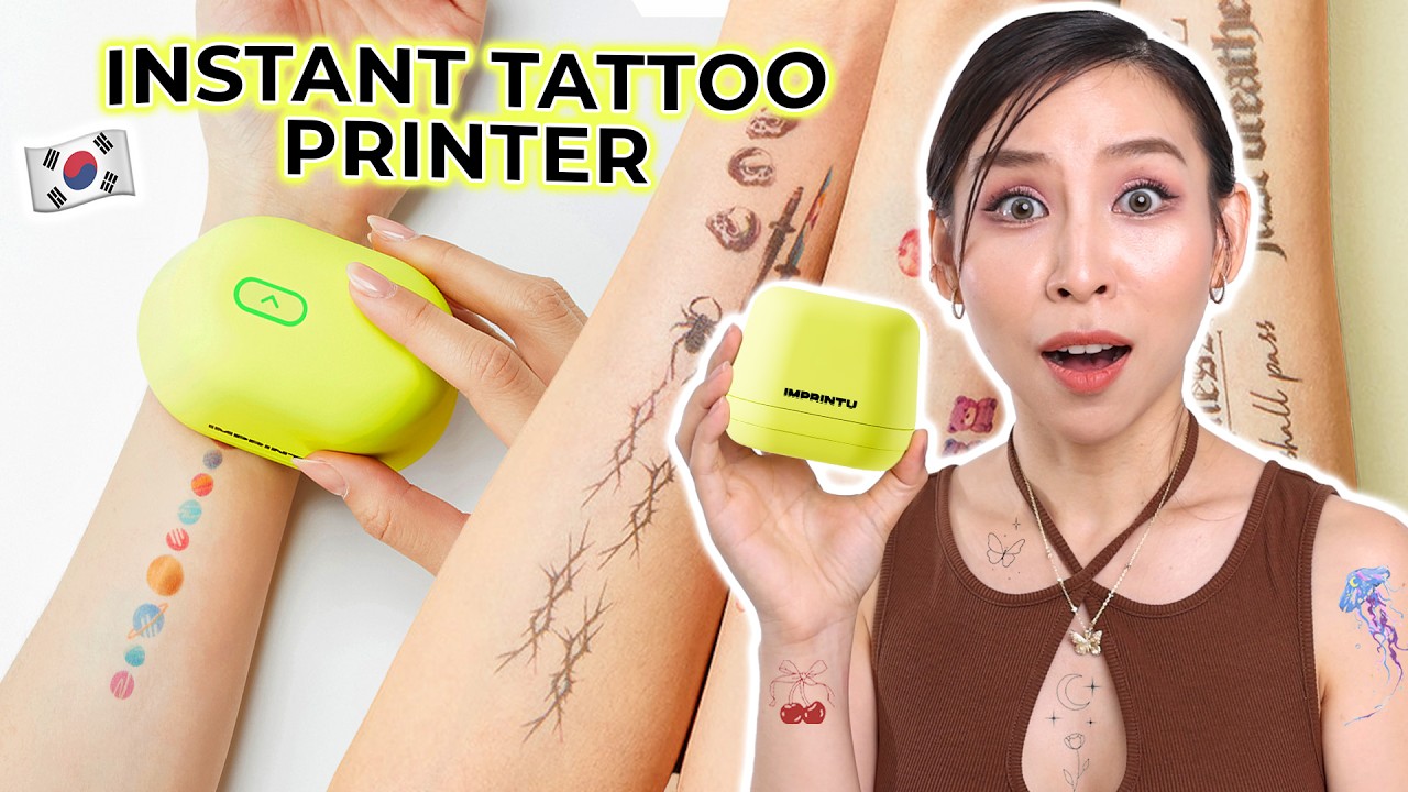 I Got an Instant Tattoo Printer - Does it work?