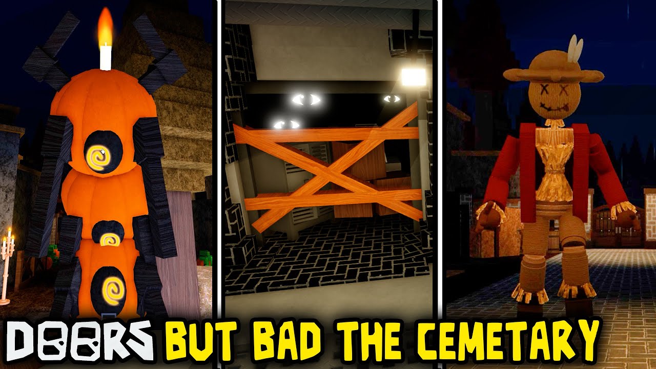 Doors But Bad Roblox [GRAVEYARD] THE FOUNDATION👁️Full Gameplay