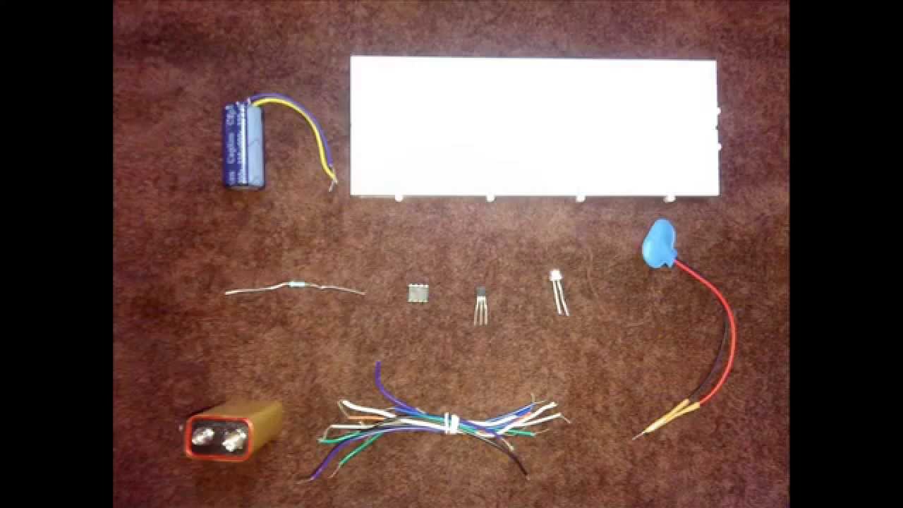 Pulse fading LED (NE555 IC)