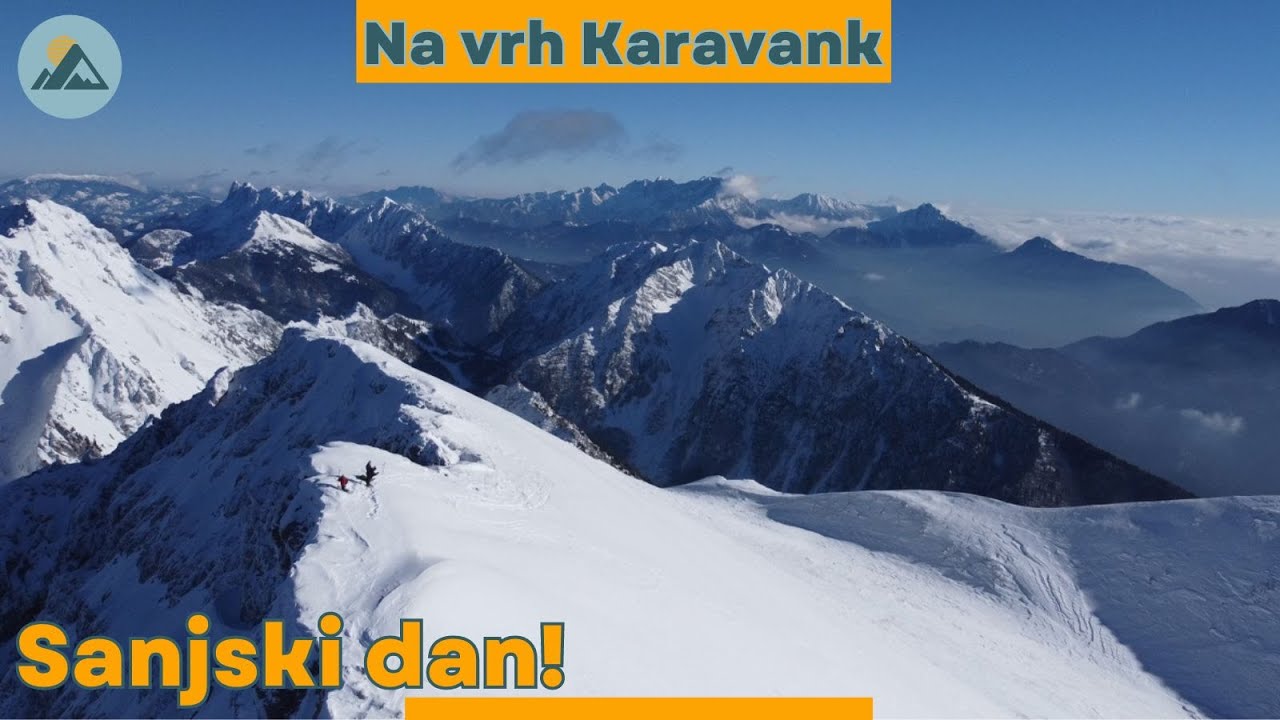 Stol 2236 m | od Valvasorjevega doma na najvišji vrh Karavank