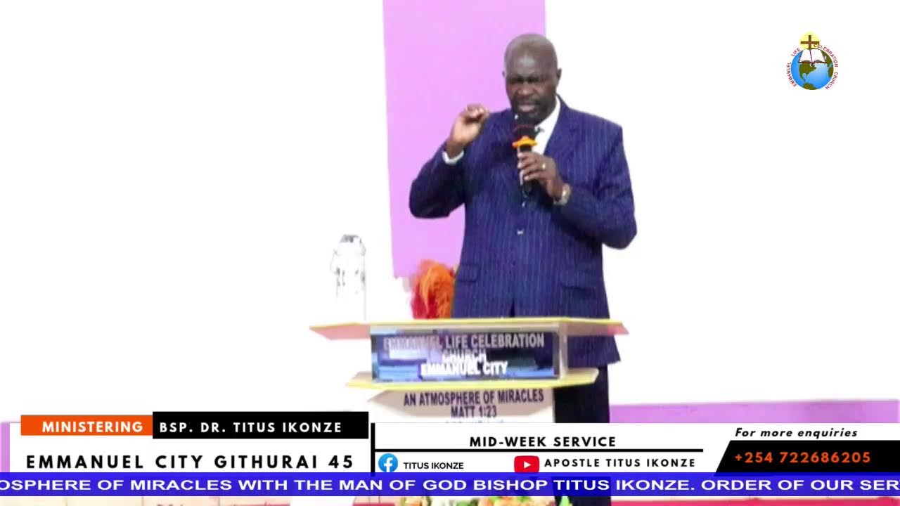 18/FEB/2026//MID WEEK SERVICE WITH  BISHOP TITUS IKONZE