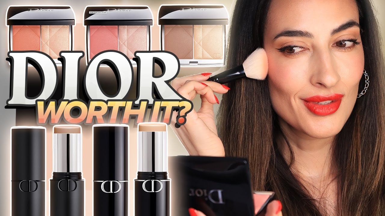 DIOR FOUNDATION & CONTOUR STICKS + BLUSH DUOS ✨ Demos & Wear Test You NEED to See!