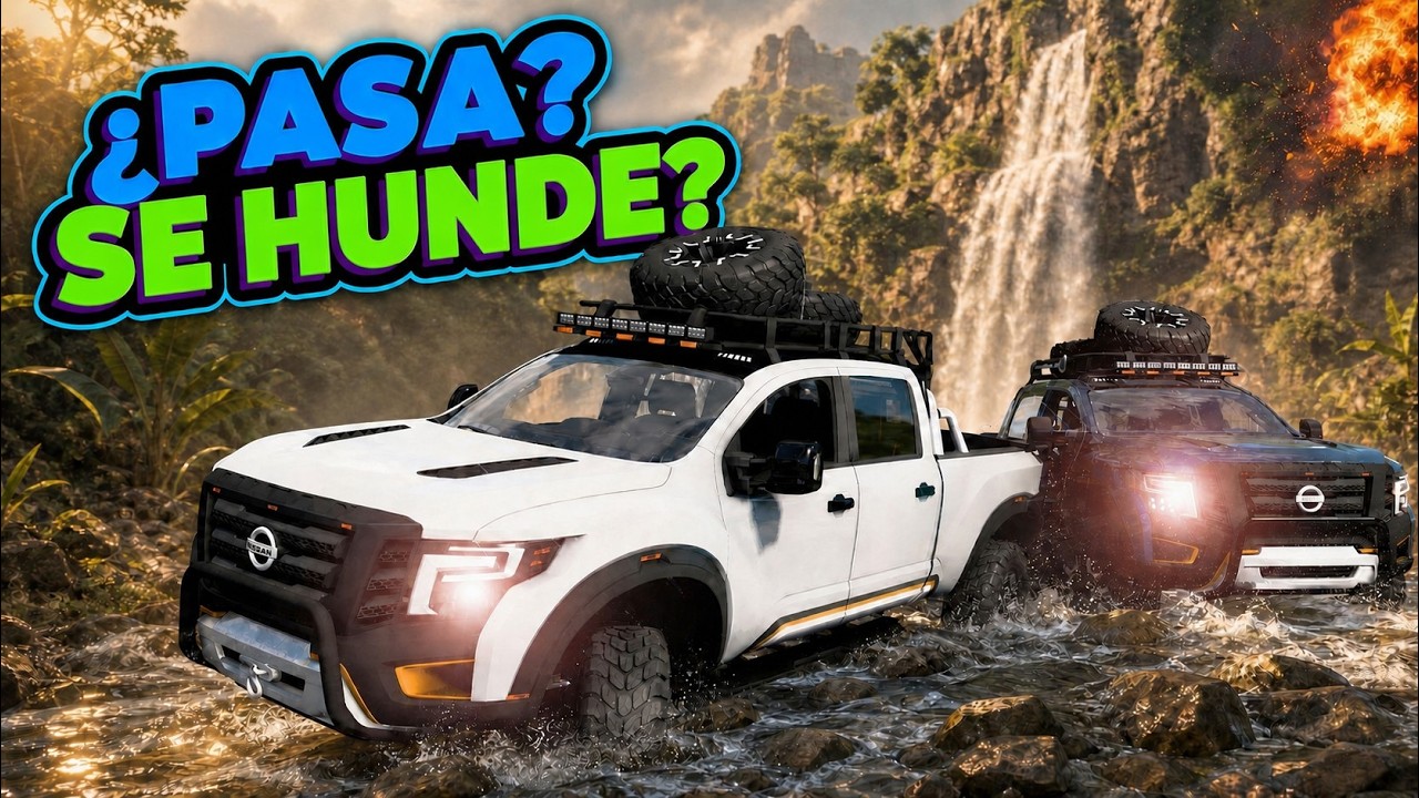 EXPLORACION 4X4 con camionetas NISSAN TITAN WARRIOR |  Euro Truck Simulator 2 Mods