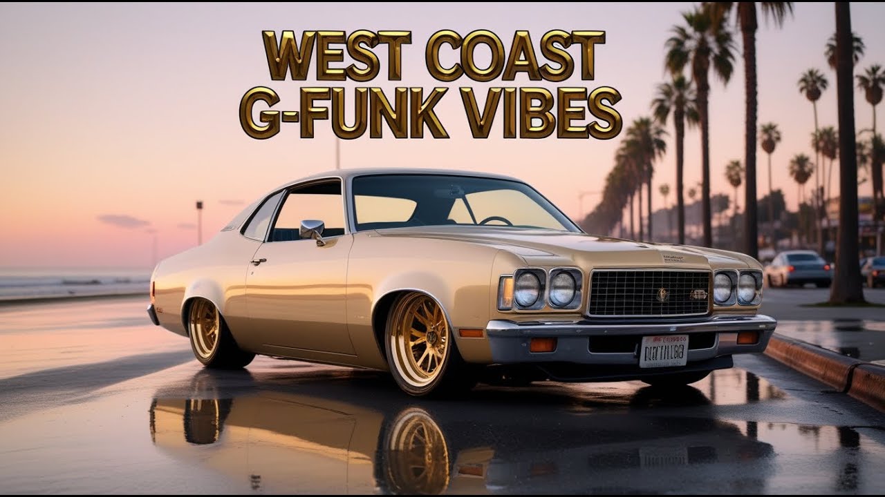 Chrome & Neon Reflections | Chill G-Funk Lowrider Night Mix