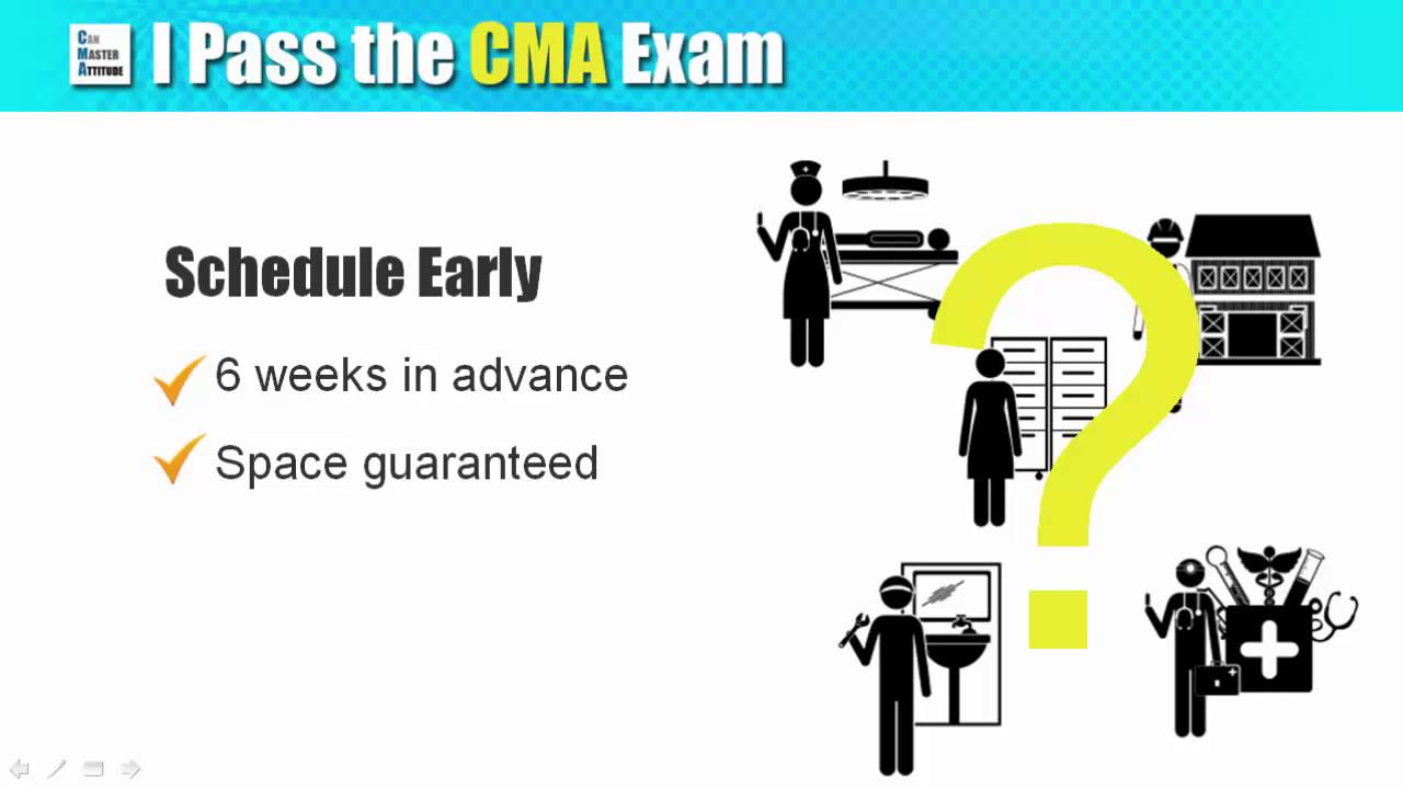 CMA Exam Dates and How to Schedule Your Test