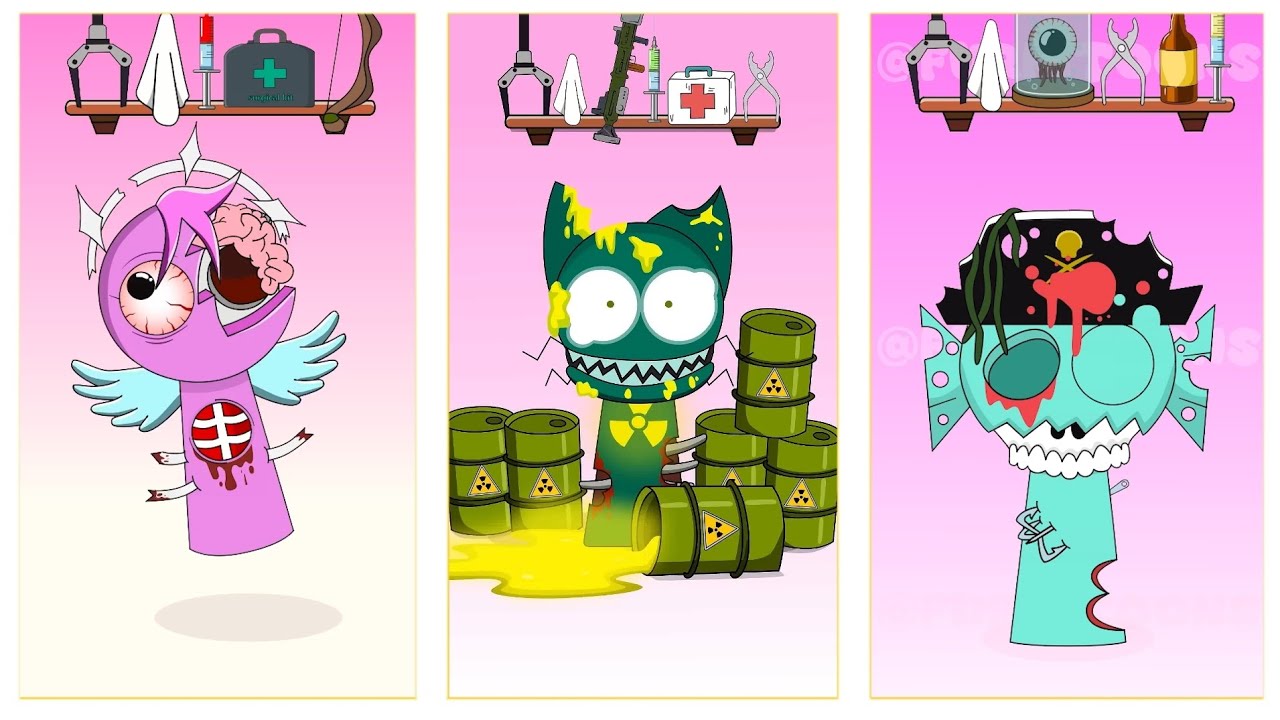 OH NO! HELP! 😱 GARDEN 🆚 MR SUN 🆚 TREE | Sprunki Incredibox