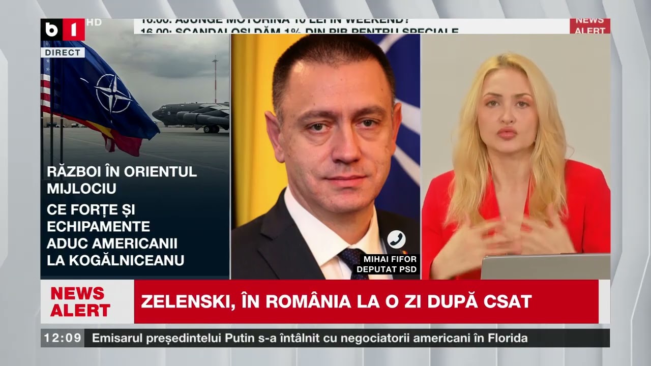 TALK B1 CU IRINA PETRARU. RĂZBOI ÎN IRAN. FLANCUL ESTIC SE REGRUPEAZĂ. P1