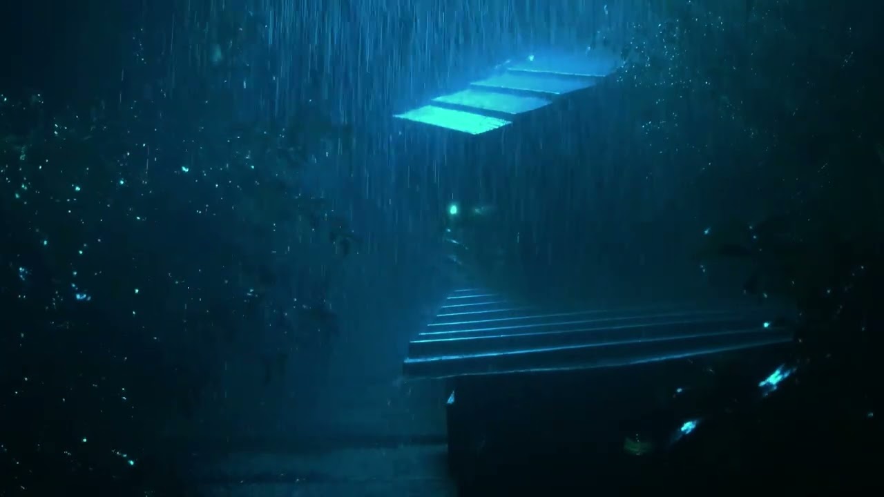 Stormy Night Relaxation | Thunder & Rain on Tin Roof for Deep Sleep and Stress Relief