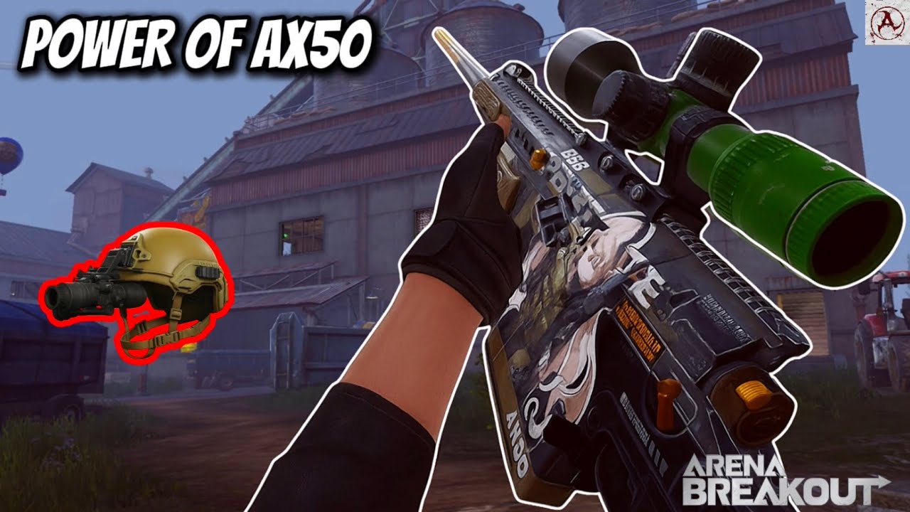 Hunting Thermals with AX50 in Farm80k, Valley & Armory | Arena Breakout Global