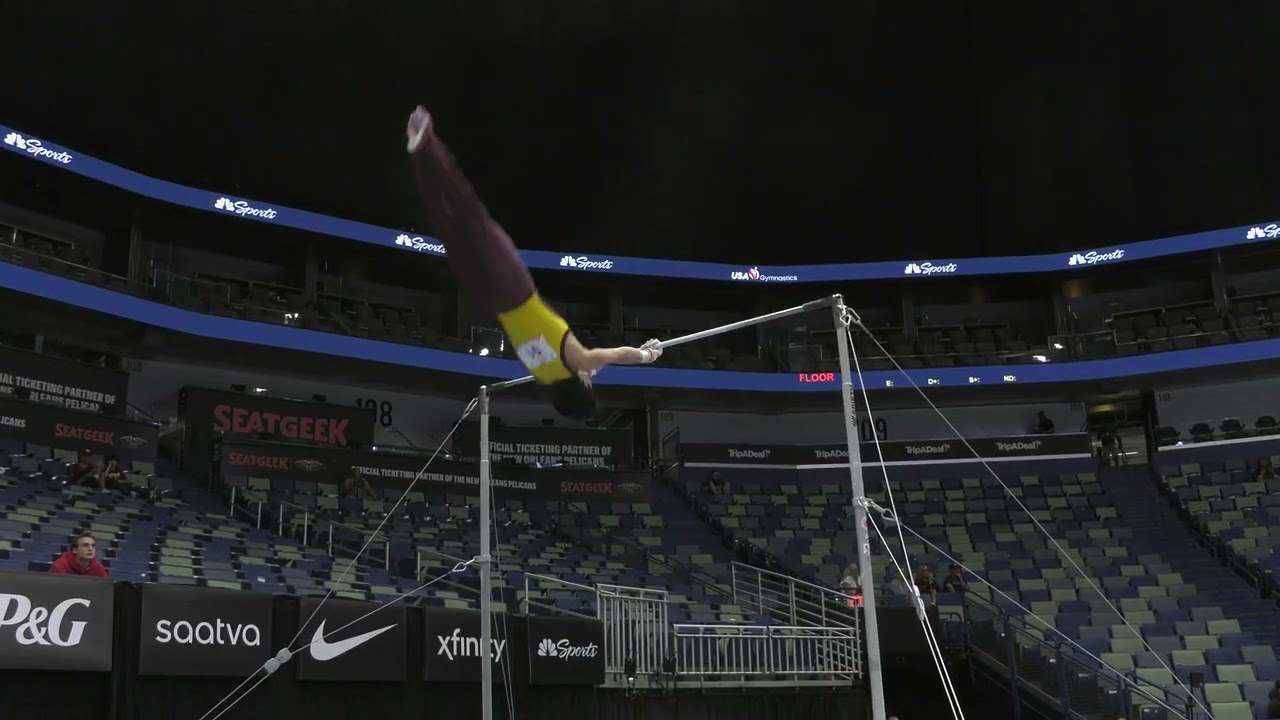 David Grossman  - High Bar -  2025 Xfinity U.S. Championships -  Senior Men Day 1