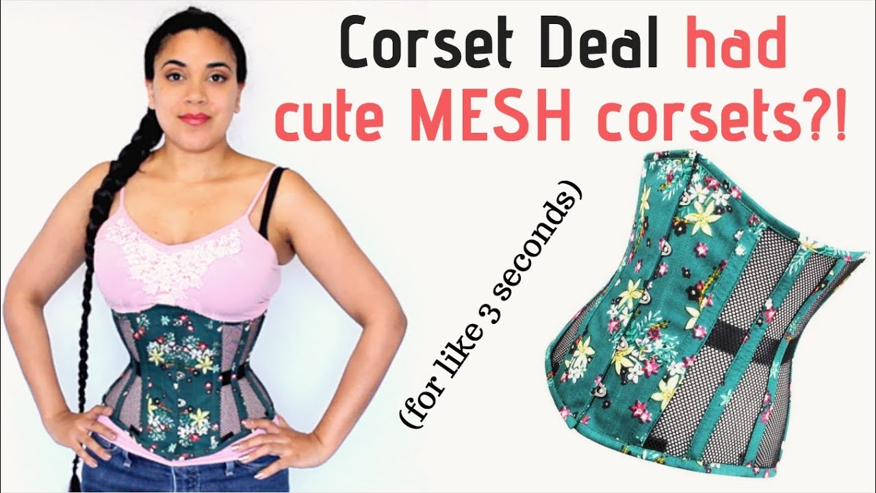 CorsetDeal Summer MESH Underbust Corset Review | Lucy's Corsetry