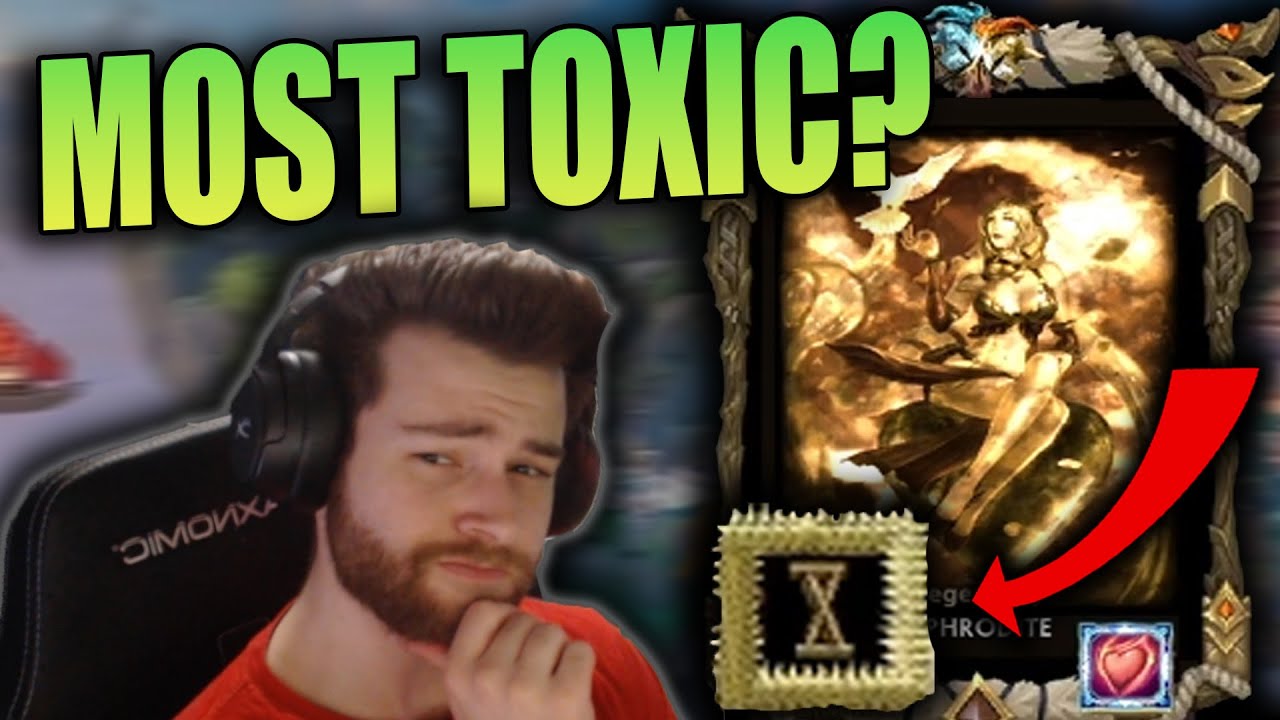 People Say This Aphro Main is The Most TOXIC Player in Duel...